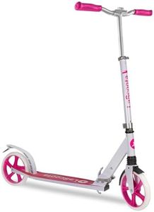 Lascoota Scooters for Kids 8 Years and up - Featuring Quick-Release Folding System - Dual Suspension System + Scooter Shoulder Strap 7.9" Big Wheels Great Scooters for Adults and Teens