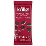 Kallo Dark Chocolate Mini Rice Cakes, 9 x 84g