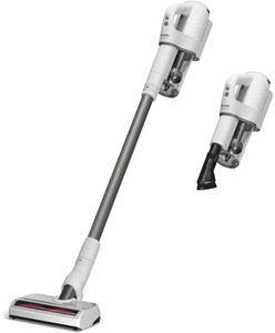 Miele Duoflex HX1 Extra Vacuum Cleaner, Cordless and Bagless Multi-Use, Multi-Floor Flexible Stick Vacuum with 2 Attachable Brushes, in Brilliant White/Space Grey - 5 Year Warranty