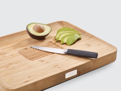 Joseph Joseph Large Bamboo Chopping Board – Durable Cutting Surface