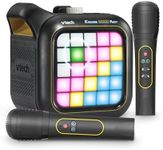 VTech Karaoke Light Party, Karaoke Machine With 2 Wireless Microphones, Bluetooth Speaker, Light Show, Portable Karaoke Machine, With 8 Games, For Ages 14, 15, 16, 17+ Years, English Version