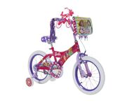 Dynacraft Barbie Girls BMX Street Bike 16", Pink/White/Purple