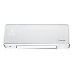 Schallen Oscillating Wall Mounted Over Door PTC Heater with LED Digital Display, 24 Hour Timer and Remote Control (White)