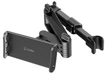 Cellet Car Backseat Headrest Tablet Phone Mount Holder Compatible with Smartphones Androids Tablets IPads and Other Devices Up to 8 Inches Wide