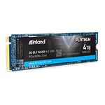 Inland Platinum 4TB SSD M.2 2280 NVMe PCIe Gen 3.0 x 4 3D NAND Internal Solid State Drive, PCIe Express 3.1 and NVMe 1.3 Compatible, Ultimate Gaming Solutions for PC Computer Laptops (4 TB)