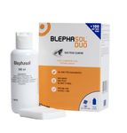 Blephasol Duo 100 ml Micellar Eyelid Cleansing Lotion with 100 Lint-Free Pads | Effective and Gentle Cleansing for Make-Up Removal, Inflamed and Sensitive Eyelids | Soap & Alcohol-Free