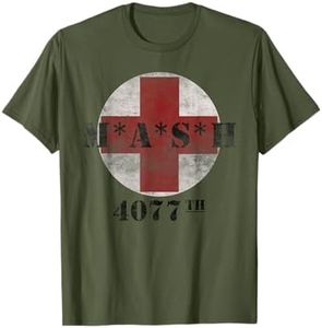 4077 Army 4077th in Red Cross Military Vintage T-Shirt