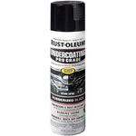 Rust-Oleum 248656 Professional Grade Rubberized Undercoating Spray, 15 oz, Black