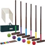 SpexDarxs Six Player Croquet Set, 2