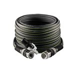 FITT FORCE 30m, Water Hose for Garden Irrigation, Light, Resistant and Compact, for intensive Use, with Nozzle, colour Grey-Lime, -43% CO2e