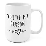 TV Show Coffee Mug (You're My Person) 15 Ounces