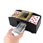 UNISOPH Card Shuffler Machine, Card Shuffler 1-2 Deck, Battery Operated, UNO Shuffler Machine For Playing Cards Such As Poker, Uno Card Games And Blackjack