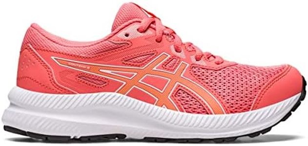 ASICS Kid's Contend 8 Pre-School Running Shoes, 6.5, Papaya/Summer Dune