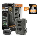 SPYPOINT Flex G-36 Cellular Trail Camera, 36MP Photos and 1080p Videos with Sound, GPS Enabled, LTE Connectivity, 100' Flash, Responsive Trigger up to .3S + SPYPOINT 32GB SD Memory Card