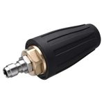JPT Pressure Washer Turbo Nozzle | 360° Rotating Spray Turbo | 4000 PSI Pressure with 4.0 GPM | 1/4-Inch Quick Connector for Cleaning Brick, Concrete, and Vinyl Surfaces