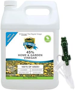 Natural Armor 45% Vinegar Industrial Strength Concentrate - Extra Strength - 9X Stronger Than Regular Vinegar (128 Oz Gallon)