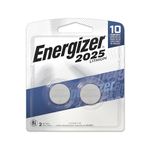 Energizer 2025BP-2 Lithium Button Cell Battery (2 Count)