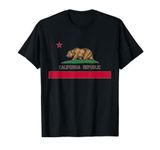 California 'Bear Republic' State Flag T-Shirt