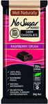 Well Naturally No Sugar Added Raspberry Crush Dark Chocolate 12 x 90 g