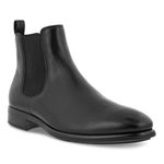 ECCO Men's City tray chelsea boot, black, 10 UK