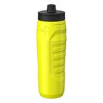 Under Armour Squeeze Water Bottles, 32 oz Water Bottles, Sideline Sports Water Bottle with Quick-Shot Lid, Quick & Easy Hydration, Gym Water Bottles, Squeeze Bottle, 1 32oz Bottle