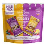 Nature's Garden Probiotic Yoggies Trail Mix Multi Pack, 18 Pack (Lemonberry Yoggies 9x1 oz +Mixed Berry Yoggies 9x1 oz) Lemonberry and Mixed Berry Yogurt Covered Snack, High Fiber, Delicious Real Fruit Pieces, No Artificial Ingredients, Snacks Variety Pack