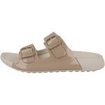 ECCO Women's 2nd Cozmo W Flat Sandal, Nude, 6 UK