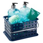 iDesign InterDesign Spa Basket, Small, Navy