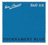 Iwan Simonis 860HR Pool Table Cloth (Tournament Blue, 9 ft)