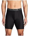 Under Armour Men's Tech 9-inch Boxerjock 2-Pack, Black Solid - Core 3 Pack, X-Large