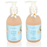 Di Palomo Orange Blossom & Honey Liquid Soap Multipack 2 X 240ml. Moisturising Hand Wash, Hand Soap Dispenser. Skin Care Antibacterial Soap. Handwash Liquid Soap. Liquid Soap Gifts.