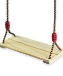 Jaques of London Wooden Swing | ULTRA strong Outdoor Garden Swing Seat | Tree Swing Playground Equipment | Wooden Climbing Frame Accessories | Since 1795