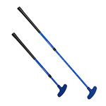 Fancyes Golf Putter Clubs Putters w/Blade Head Sturdy Shaft for Hander Indoor Golf Putting, Adjustable Telescopic Shaft, Blue