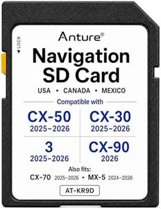 Anture Mazda Navigation SD Card KR9D66EZ1, 2026 Offline Map Data