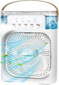 Exxelo 15 Year Warranty Mini-cooler-for room-cooling-mini-cooler-ac-portable-air-conditioners-for Home-Office-Artic-Cooler-3-In-1-Conditioner-Humidifier-Purifier-Mini-Disposable underpads_Multicolor