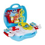Amazon Brand - Jam & Honey Suitcase Doctor Set Toy for Kids 3+ Years, Portable Pretend Play Medical Kit with Accessories, Role Play Doctor Set for Boys & Girls, BIS Certified Safe
