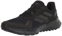 adidas Men's Terrex Soulstride Rain.RDY Trail Running, Black/Carbon/Grey, 10