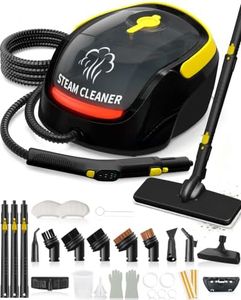 GLAMMAGIC Steam Cleaner with Mop, 3 Level Adjustable Handle, 25 Accessories