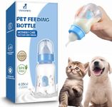 Kitten and Puppy Bottle Feeding Kit, puppy bottles for nursing: Provides unparalleled care, comfort and convenience for your cherished furry companion.blue-4.05oz(120ml)