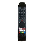 MYHGRC Replacement Hitachi RC43141 Remote Control for Hitachi TV with Netflix YouTube Freeview Fplay Buttons universal hitachi tv remote 30100945 24HB21T65U 32HB26T61U 43HB26T72U 55HK25T74U