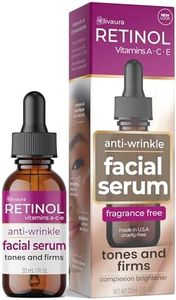 Retinol Anti-Wrinkle Facial Serum – Vitamin A Concentrate Improves Skin’s Elasticity & Tone and Minimizes Appearance of Fine Lines & Wrinkles – Look Younger With The Age-Defying Power Of Retinol