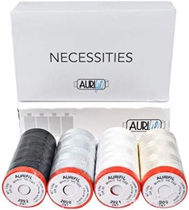 Aurifil Necessities Thread Collection - 4 spools, Assorted