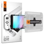 Spigen Glas.tR EZ Fit Screen Protector for Nintendo Switch OLED