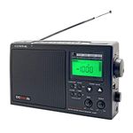 C Crane CCRadio-2E Enhanced AM FM Weather and 2-Meter Radio Amateur Band (Black) CC2BE