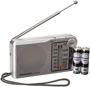 Panasonic RF-P150D Battery Operated AM/FM Portable Pocket Size Radio