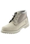 Timberland Women's Nellie Chukka Leather Sde Ankle Boots, Medium Grey Nubuck, 7 UK