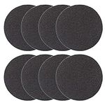 8 Pack Kitchen Compost Bin Charcoal Filter Replacements, Compost Pail Replacement Carbon Filters 5.5 inch, Round