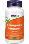 NOW Supplements Fenugreek 500mg Capsules, 100 Count