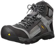 KEEN Utility Men's Davenport 6 (Composite Toe) Waterproof, 400G Insulated, Work Boot Industrial, Magnet/Steel Grey, 15 D US