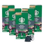 Starbucks Decaf Espresso Roast by Nespresso, Capsule, Box, 2.01 Oz 57 Gm, 5 Pack